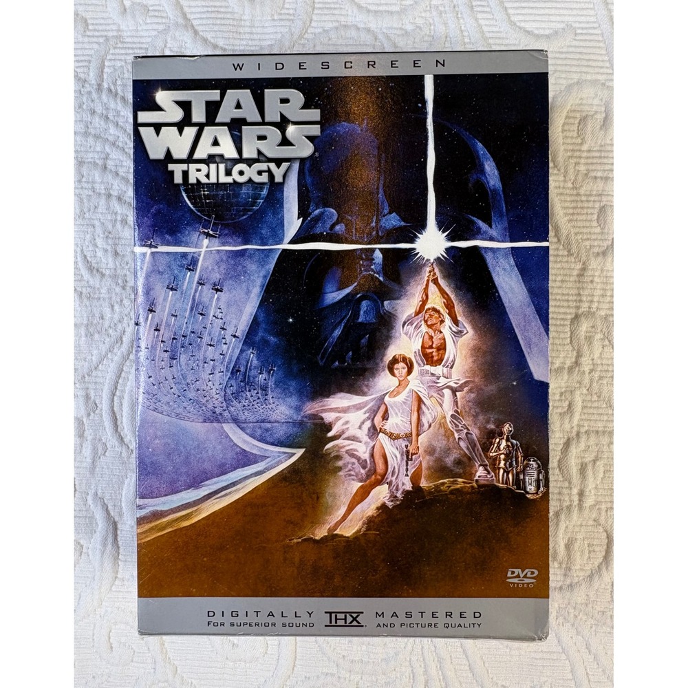 Star Wars Trilogy Widescreen DVD Set A New Hope Empire Strikes‎ Back Return Jedi